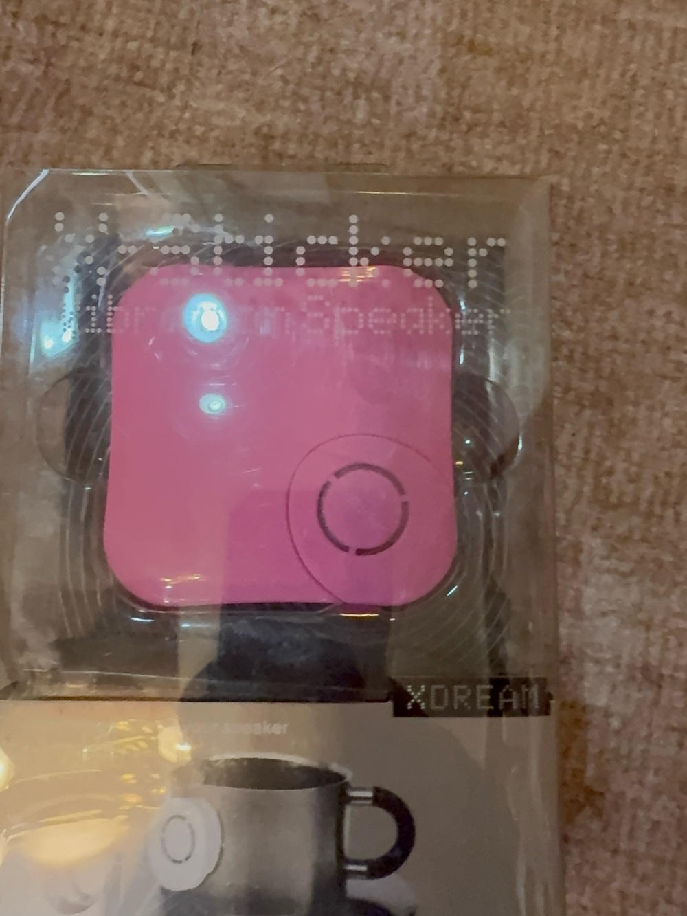 Pink Portable Bluetooth Speaker